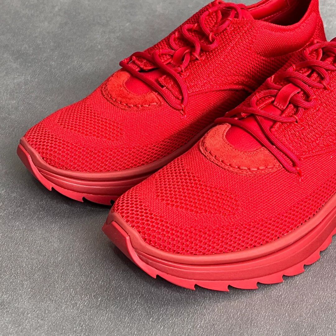 Salvatore Ferragamo Salvatore Ferragamo Breathable Red Lowtop Sneakers 9 Men Size US 9 / EU 42 - 2 Thumbnail