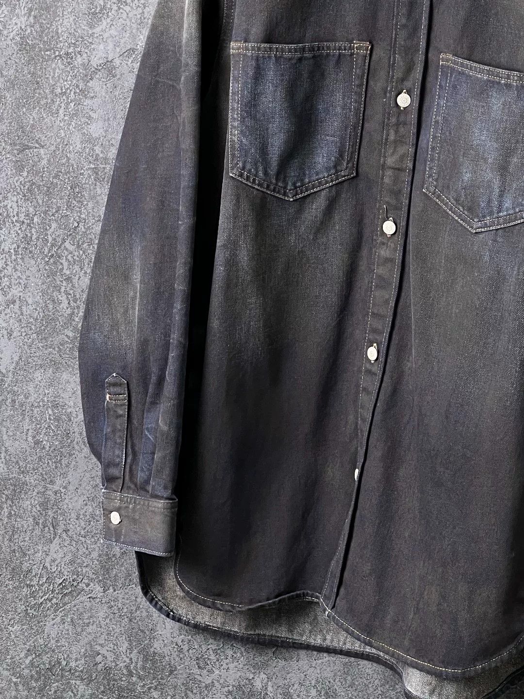 Acne Studios Acne Studios Denim Cotton Shirt s Men Size US S / EU 44-46 / 1 - 5 Thumbnail