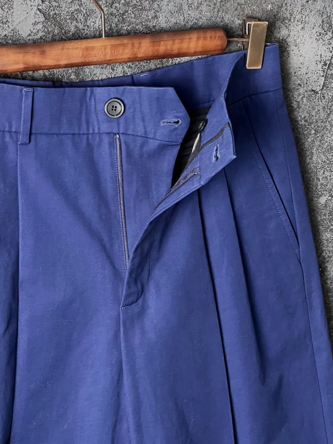 Gucci Gucci Casual Blue Formal Trousers 40r Men Size 40R - 4 Thumbnail