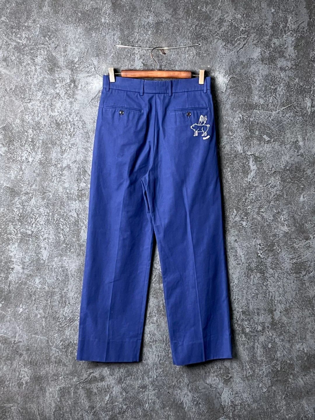Gucci Gucci Casual Blue Formal Trousers 40r Men Size 40R - 2 Thumbnail
