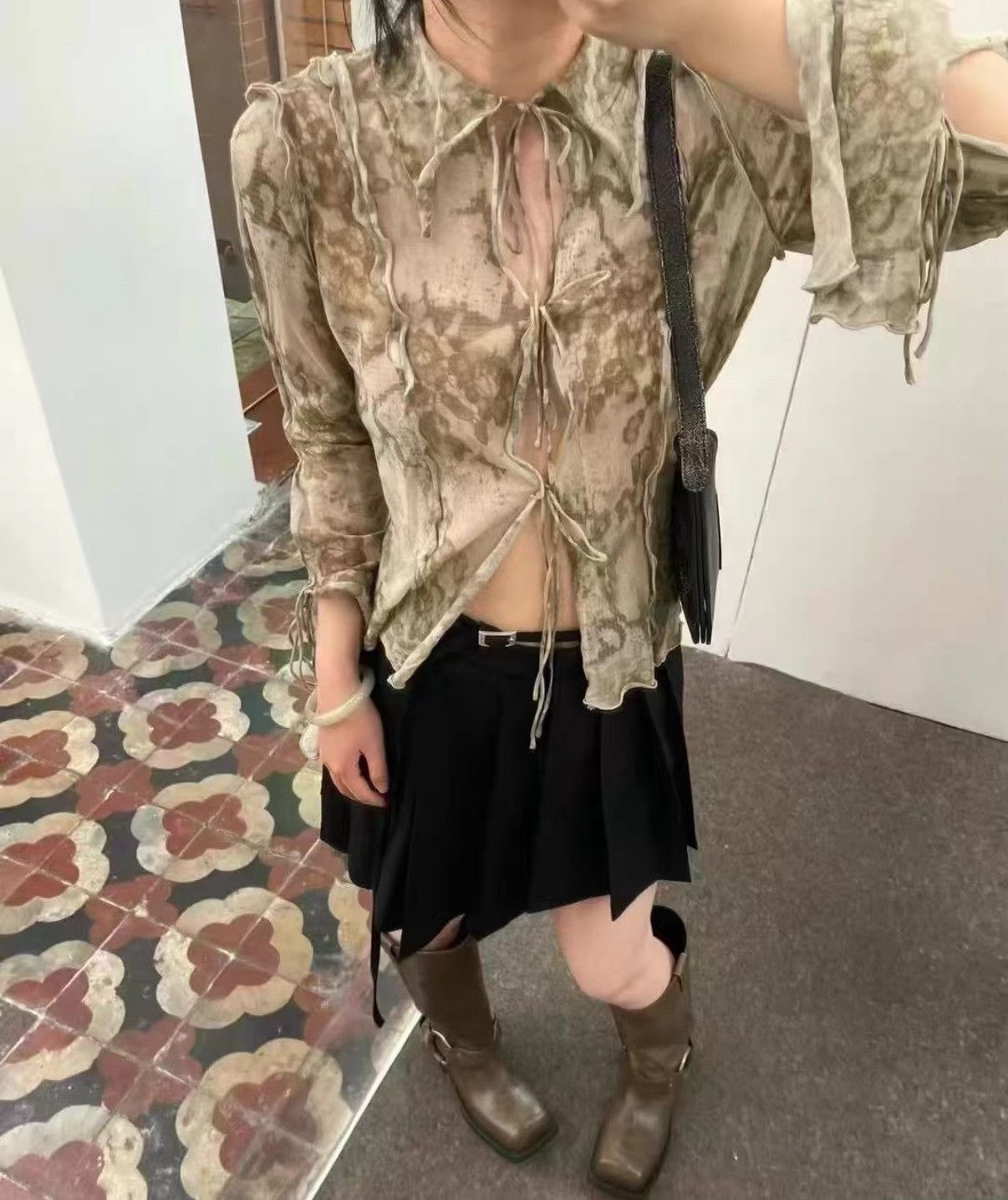 Acne Studios Acne Studios Slim Green Button Up M Women Size M / US 6-8 / IT 42-44 - 3 Thumbnail