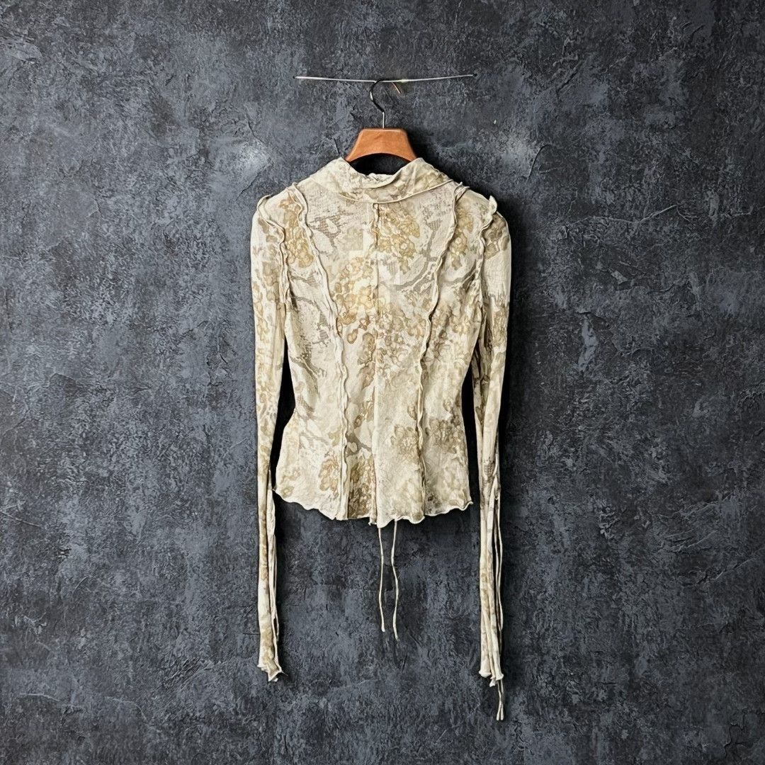 Acne Studios Acne Studios Slim Green Button Up M Women Size M / US 6-8 / IT 42-44 - 2 Thumbnail