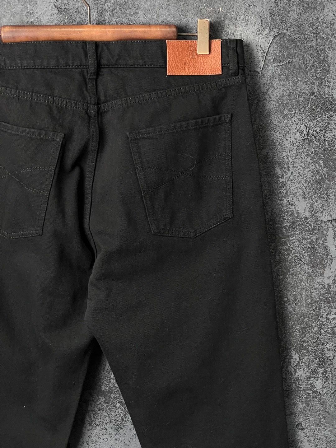 Brunello Cucinelli Brunello Cucinelli Denim Cotton Black Denim Jeans 32 Men Size US 32 / EU 48 - 5 Thumbnail