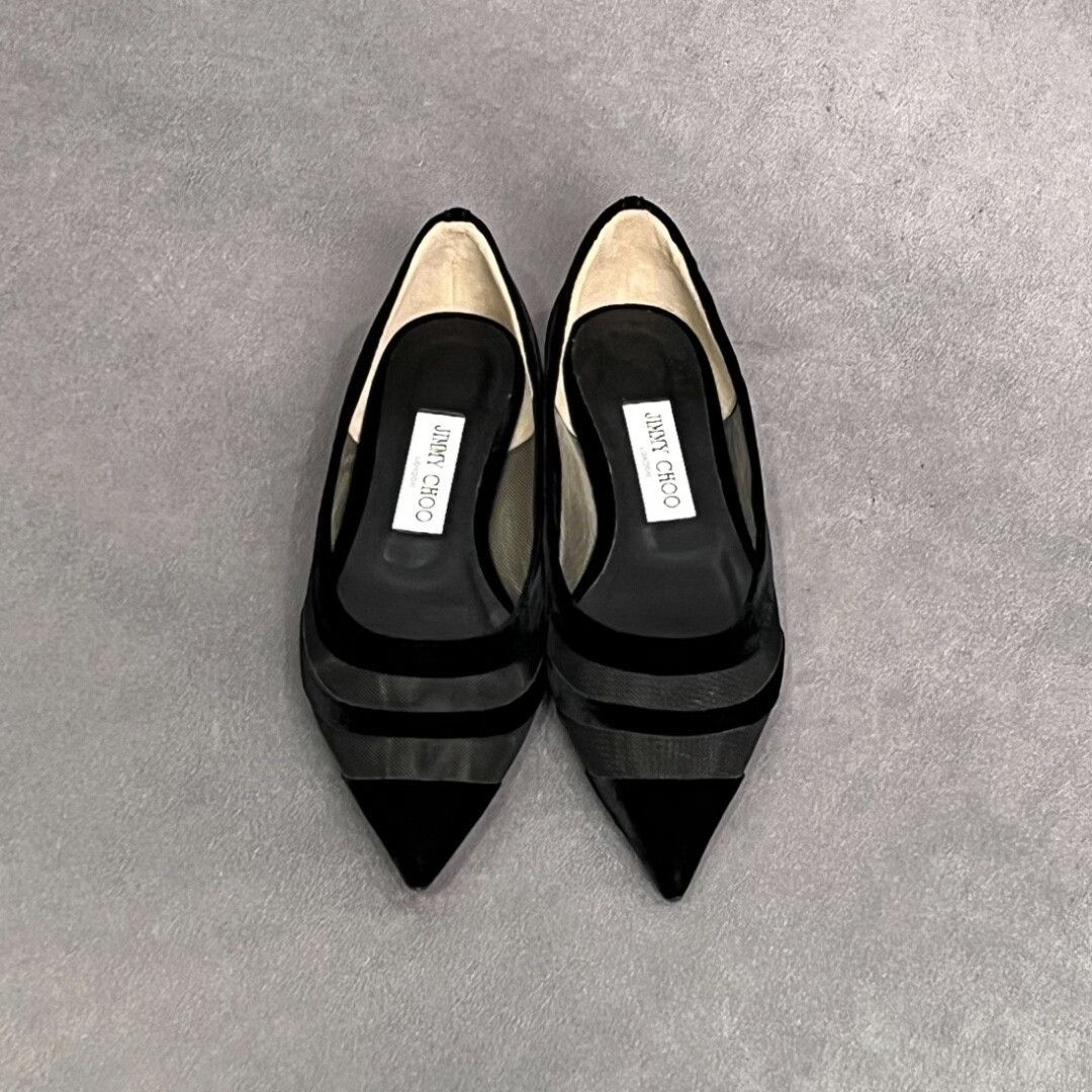 Jimmy Choo Jimmy Choo Black Lowtop Sneakers us_5 Women Size US 5 / IT 35 - 7 Thumbnail