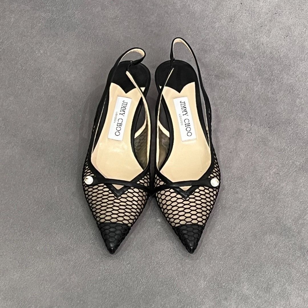 Jimmy Choo Jimmy Choo Leather Sandals us_5 Women Size US 5 / IT 35 - 7 Thumbnail