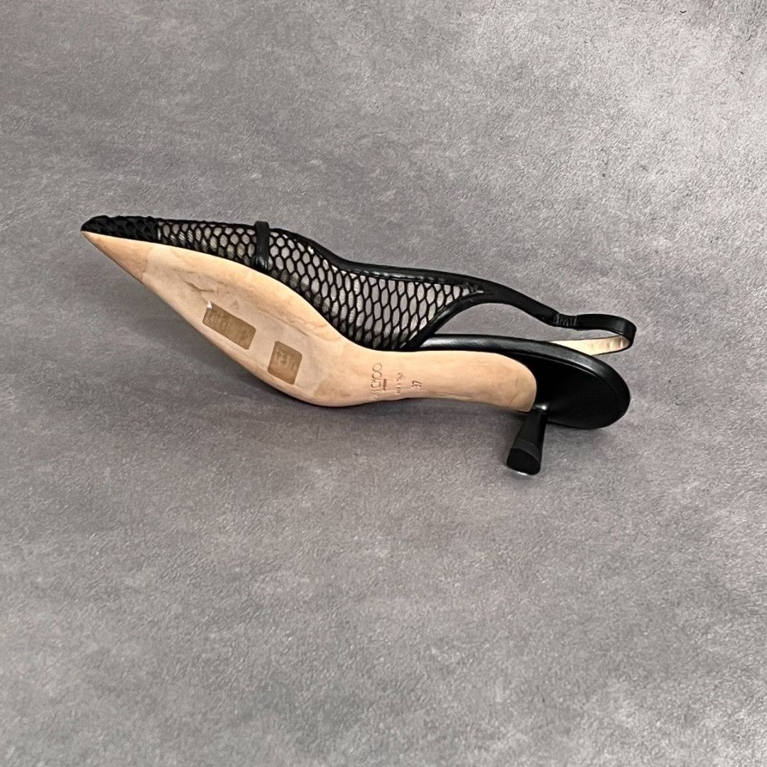 Jimmy Choo Jimmy Choo Leather Sandals us_5 Women Size US 5 / IT 35 - 6 Thumbnail