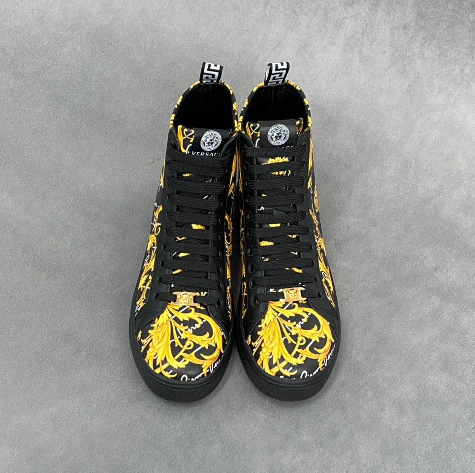 Versace Versace Casual Hitop Sneakers 10 Men Size US 10 / EU 43 - 7 Thumbnail