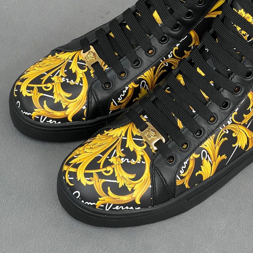 Versace Versace Casual Hitop Sneakers 10 Men Size US 10 / EU 43 - 3 Thumbnail