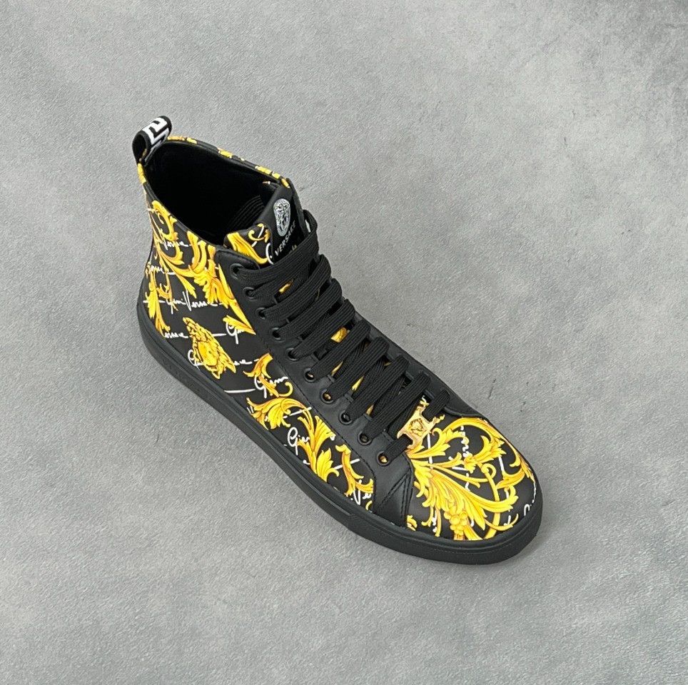 Versace Versace Casual Hitop Sneakers 10 Men Size US 10 / EU 43 - 5 Thumbnail