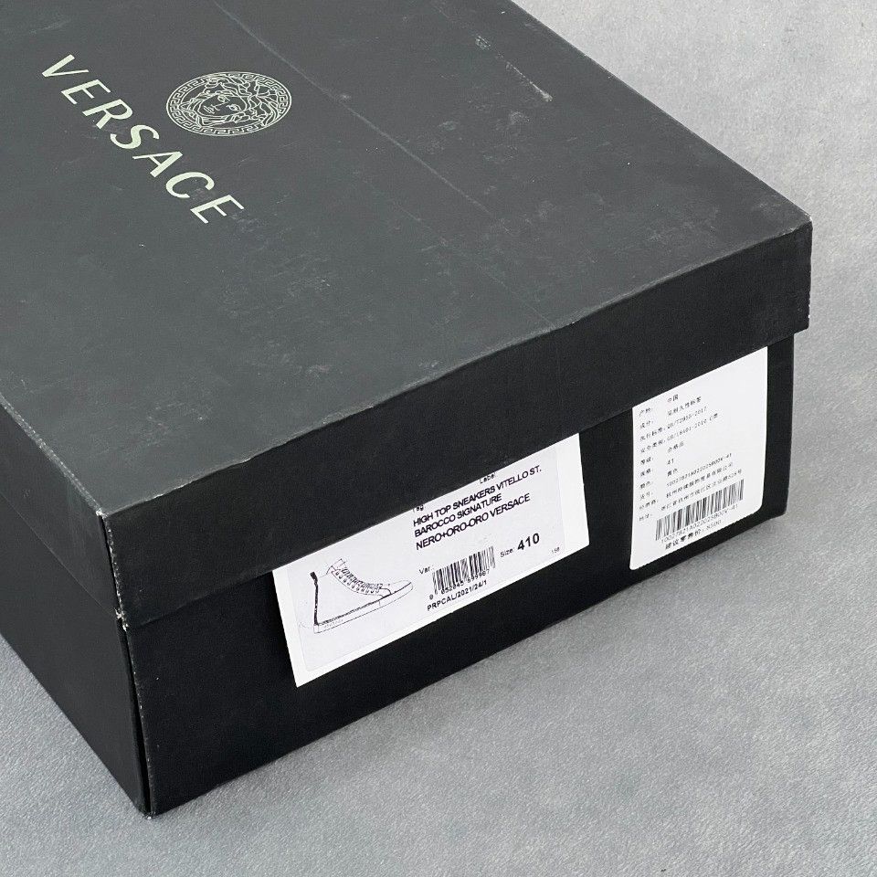Versace Versace Casual Hitop Sneakers 10 Men Size US 10 / EU 43 - 9 Thumbnail