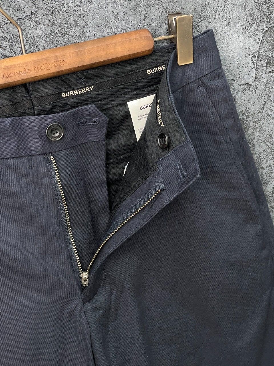 Burberry Burberry Casual Cotton Blue Casual Pants 32 Men Size US 32 / EU 48 - 4 Thumbnail