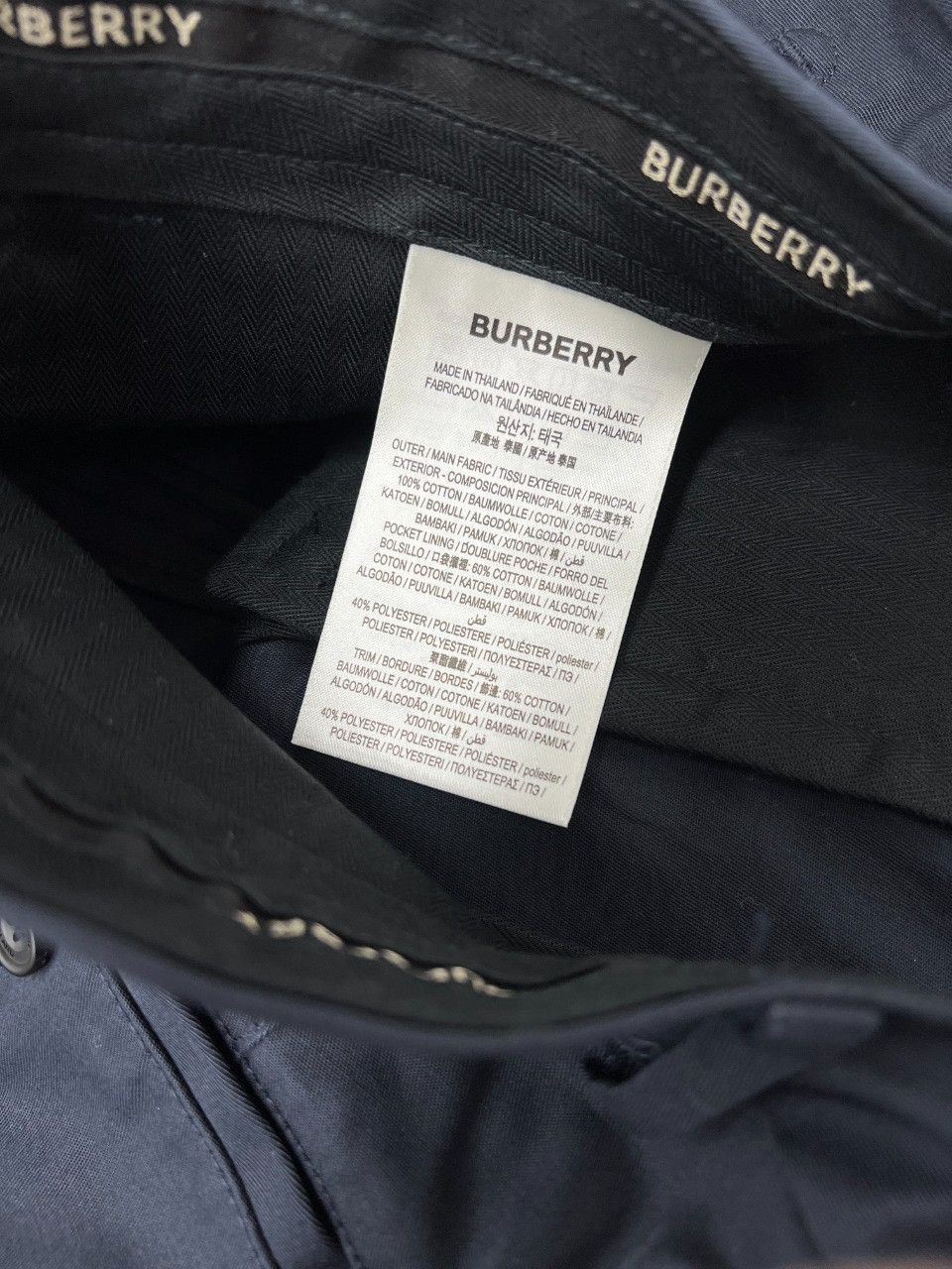 Burberry Burberry Casual Cotton Blue Casual Pants 32 Men Size US 32 / EU 48 - 5 Thumbnail