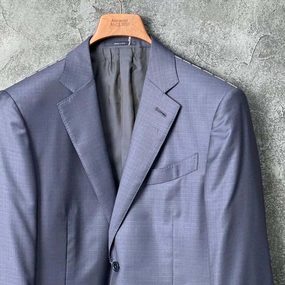 Ermenegildo Zegna Ermenegildo Zegna Retro Wool Suit 40r Men Size 40R - 3 Thumbnail