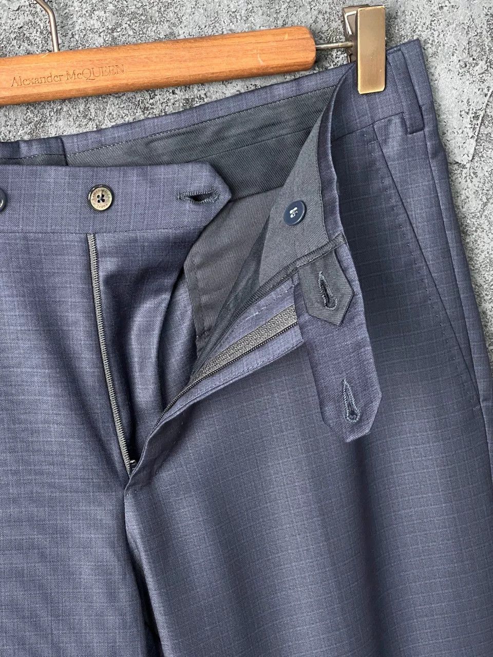 Ermenegildo Zegna Ermenegildo Zegna Retro Wool Suit 40r Men Size 40R - 6 Thumbnail