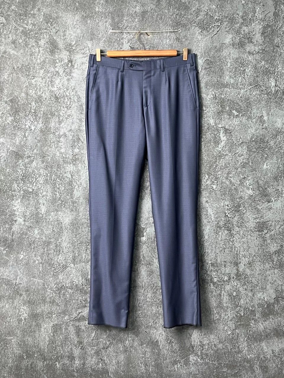 Ermenegildo Zegna Ermenegildo Zegna Retro Wool Suit 40r Men Size 40R - 4 Thumbnail