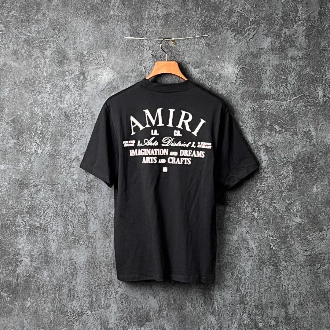 Amiri Amiri Cotton Printed Black Polo s Men Size US S / EU 44-46 / 1 - 2 Thumbnail