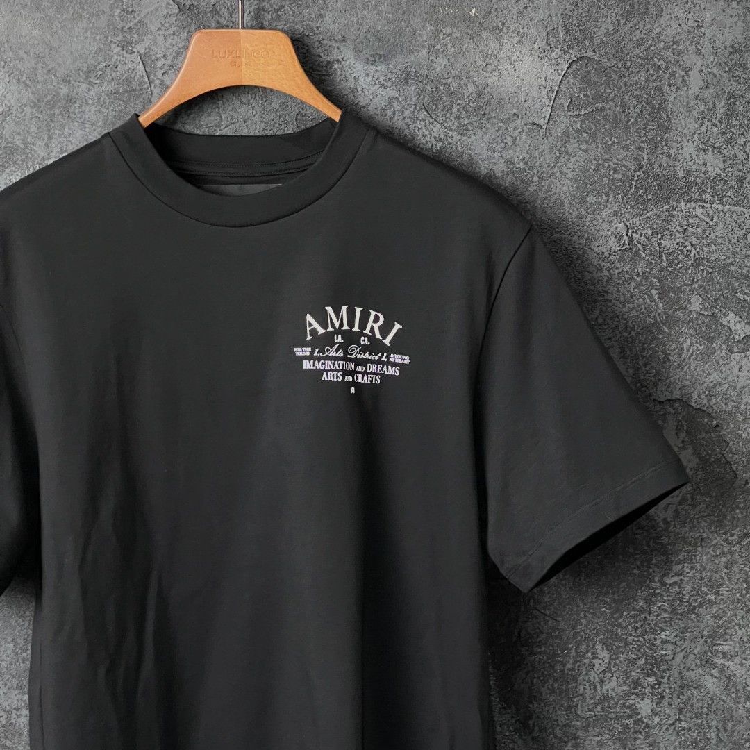 Amiri Amiri Cotton Printed Black Polo s Men Size US S / EU 44-46 / 1 - 3 Thumbnail