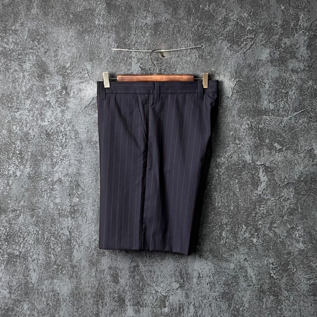 Prada Prada Casual Wool Blue Casual Pants 32 Men Size US 32 / EU 48 - 7 Thumbnail