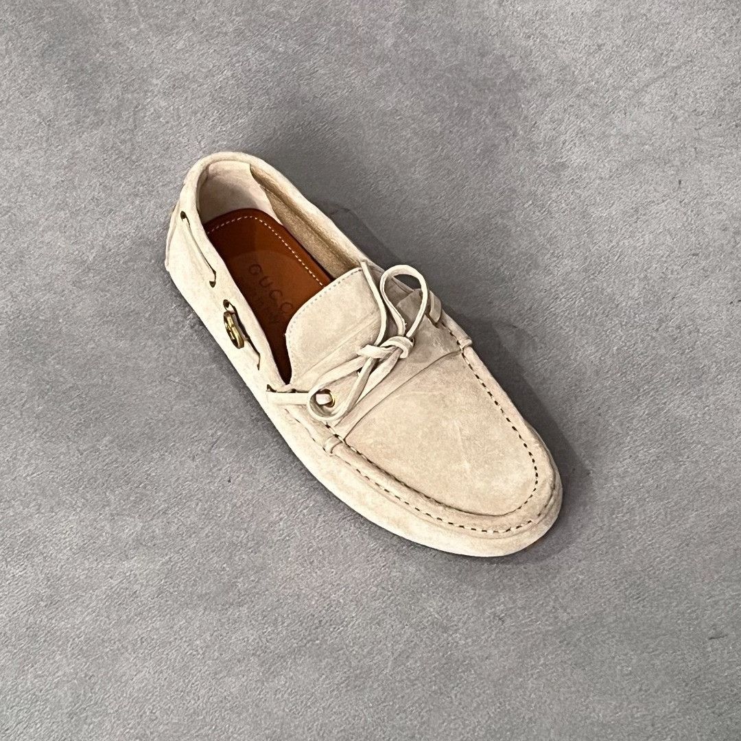 Gucci Gucci Leather Gray Lowtop Sneakers 6 Men Size US 6 / EU 39 - 5 Thumbnail