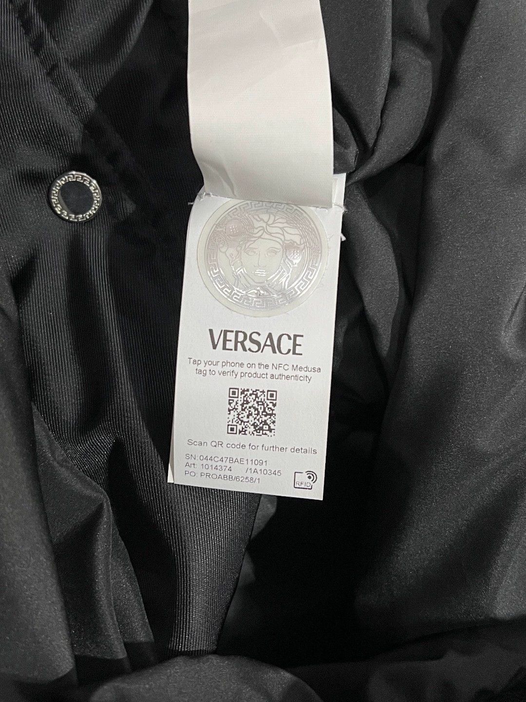 Versace Versace Embroidered Light Jacket m Men Size US M / EU 48-50 / 2 - 7 Thumbnail