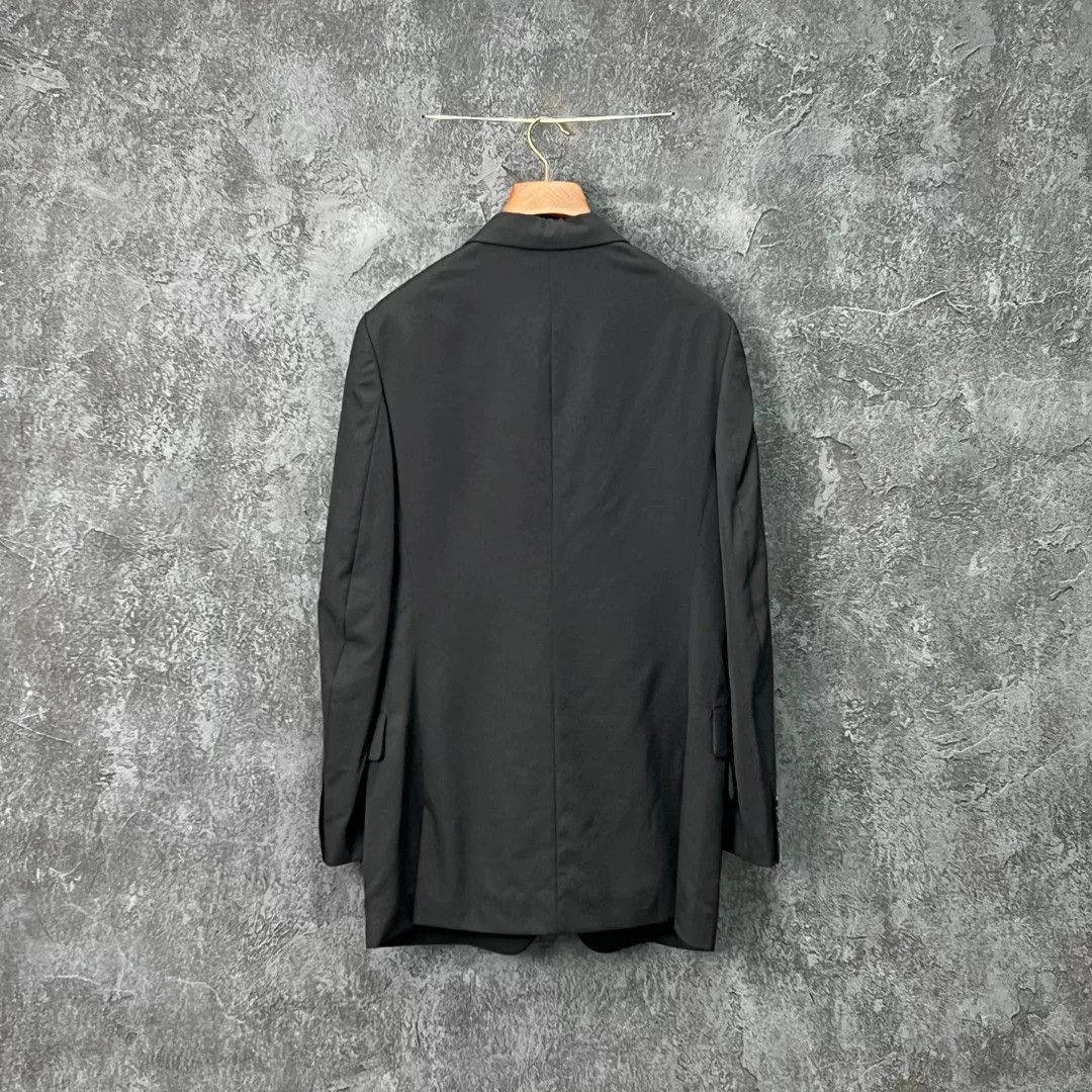 Yohji Yamamoto Yohji Yamamoto Wool Black Suit 2and3 Men Size 40R - 2 Thumbnail