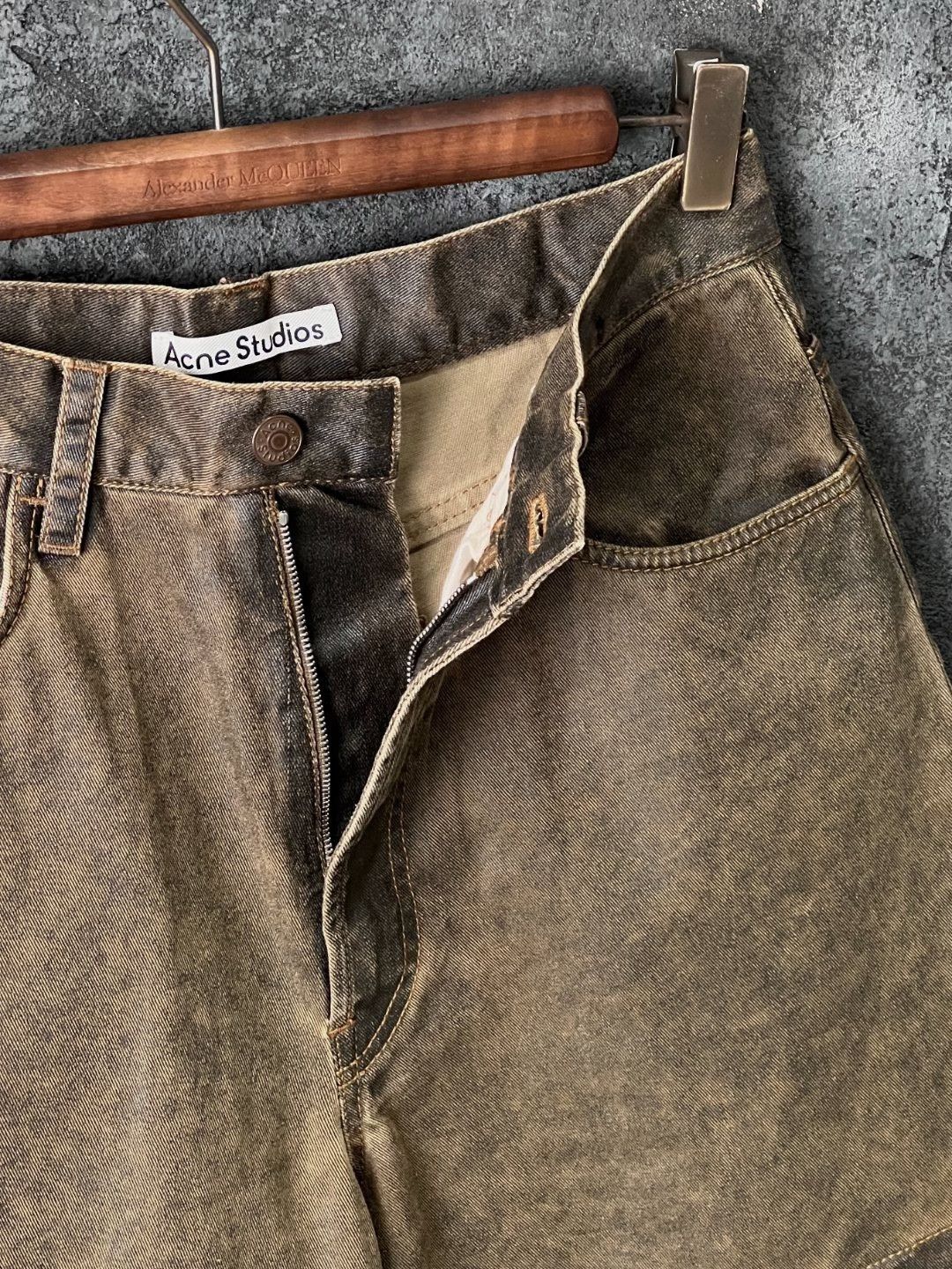 Acne Studios Acne Studios Denim Cotton Brown Denim Jeans 32 Men Size US 32 / EU 48 - 4 Thumbnail