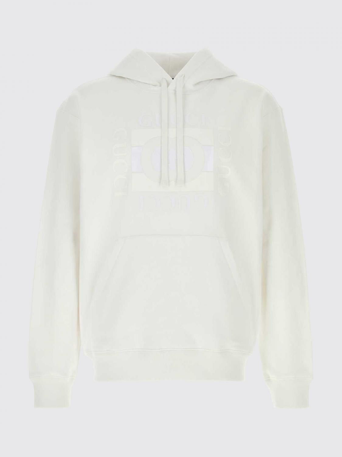 Gucci Gucci Sweatshirt Men White Size US M / EU 48-50 / 2 - 2 Thumbnail