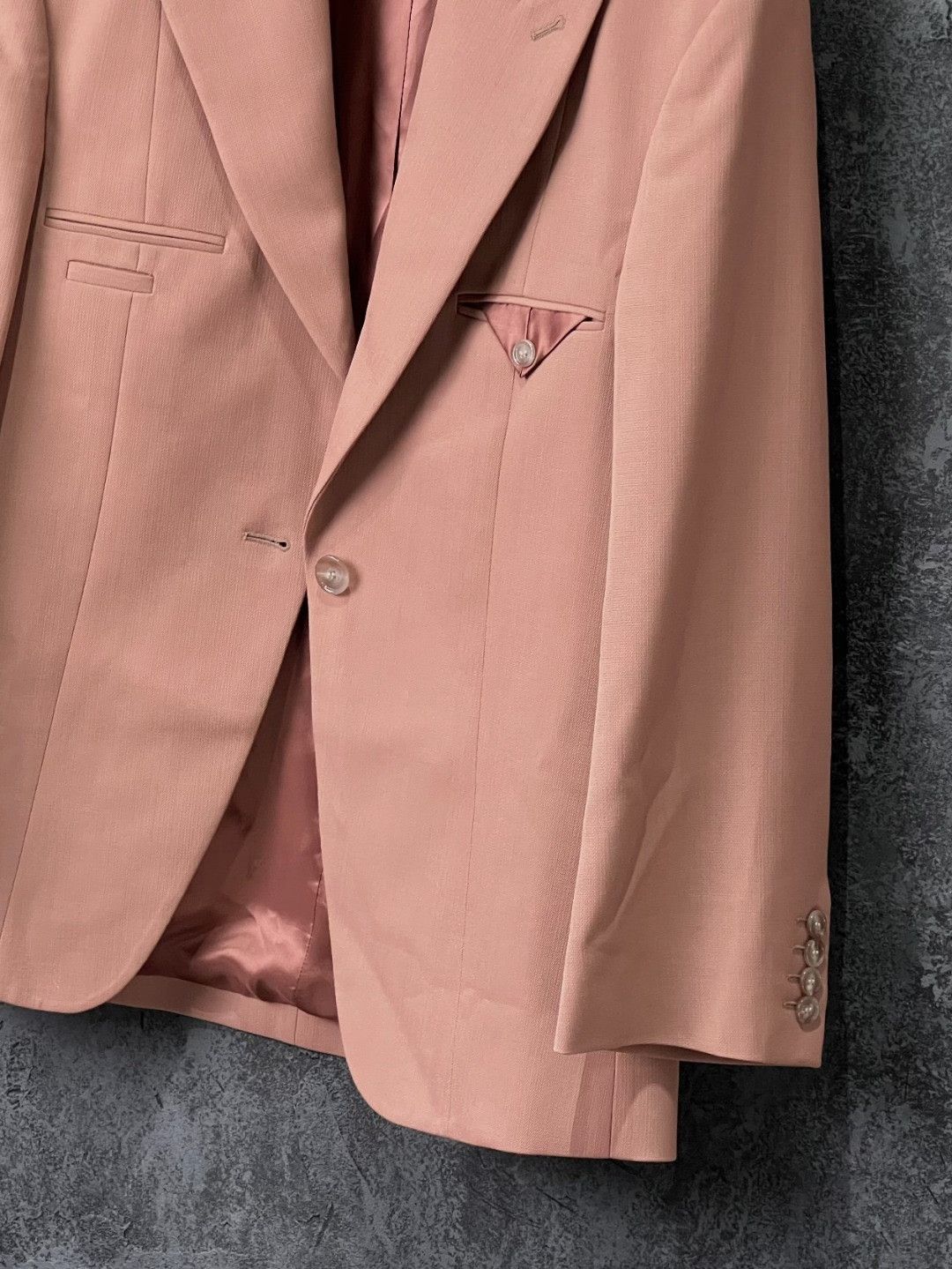 Acne Studios Acne Studios Casual Pink Suit 40r Men Size 40R - 6 Thumbnail