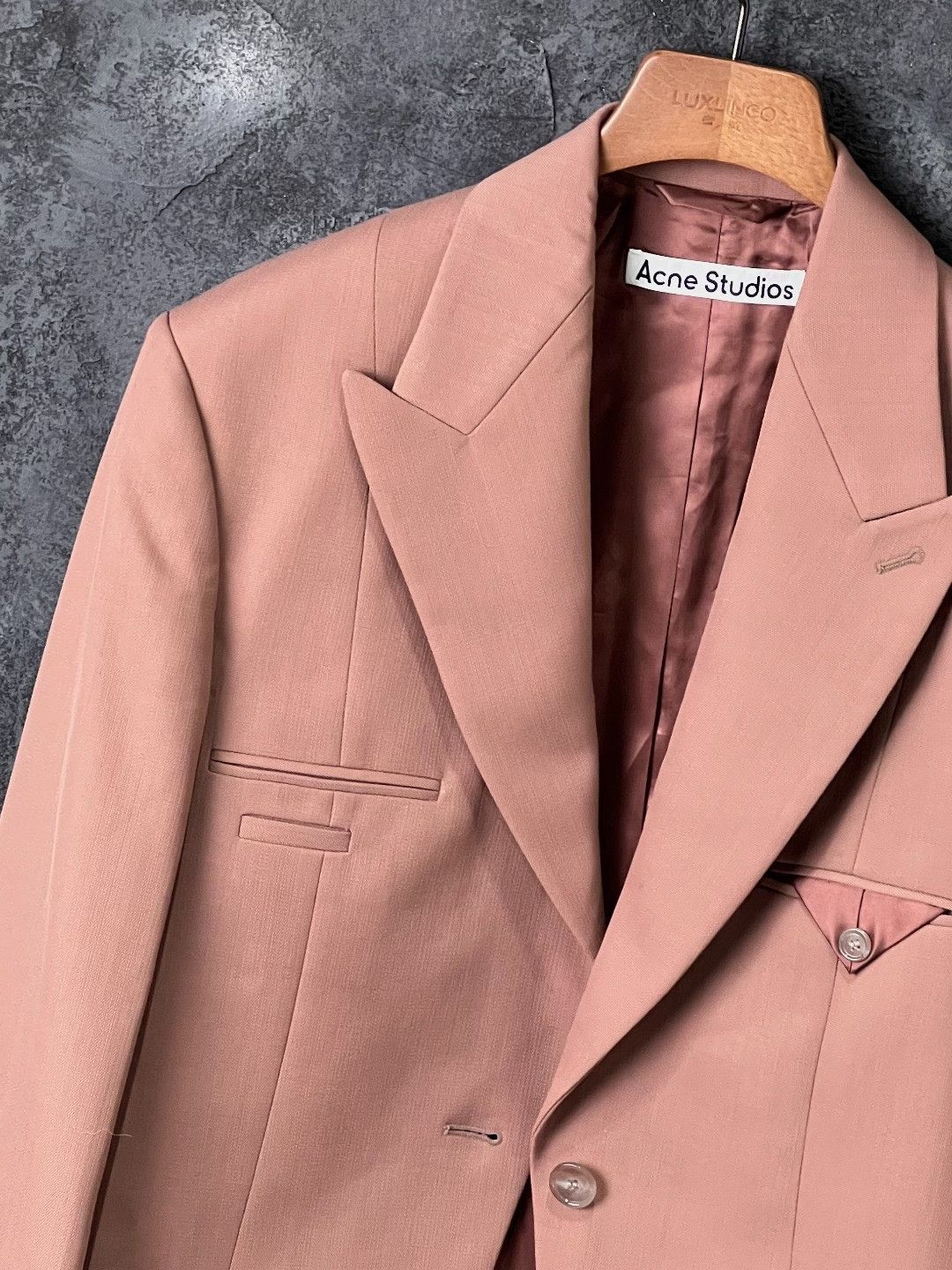Acne Studios Acne Studios Casual Pink Suit 40r Men Size 40R - 4 Thumbnail