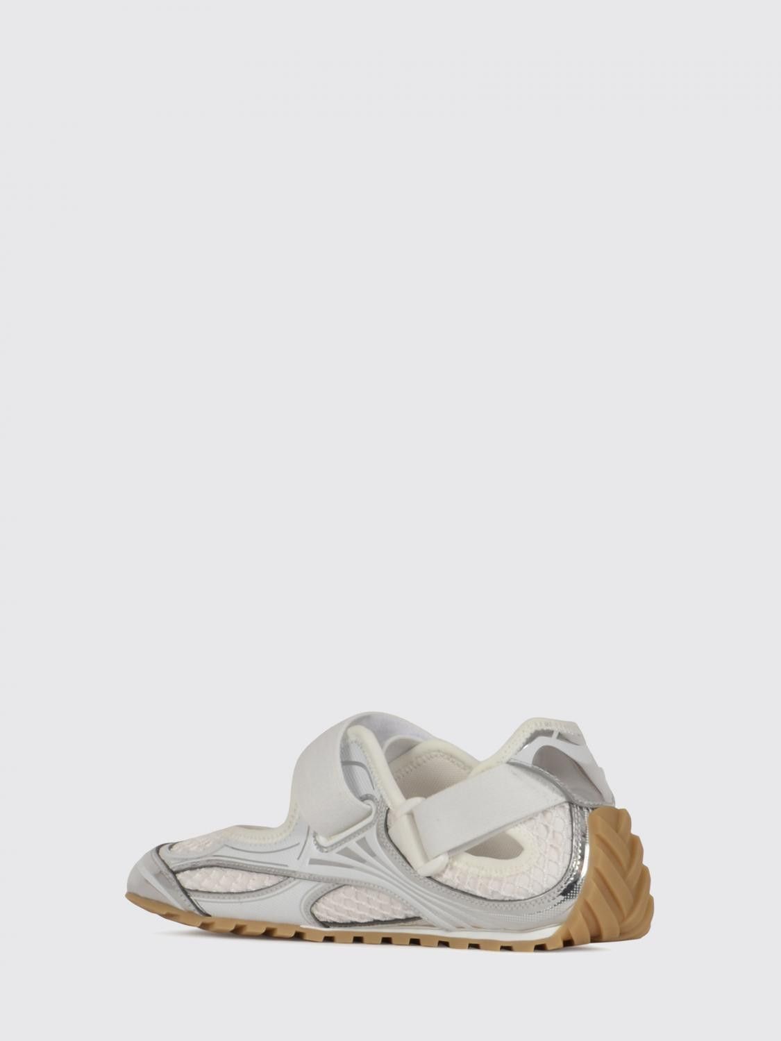Bottega Veneta Bottega Veneta Sneakers Woman Silver Size US 5 / IT 35 - 3 Thumbnail
