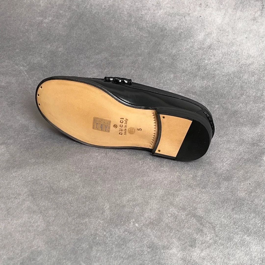Gucci Gucci Retro Black Lowtop Sneakers 6 Men Size US 6 / EU 39 - 7 Thumbnail