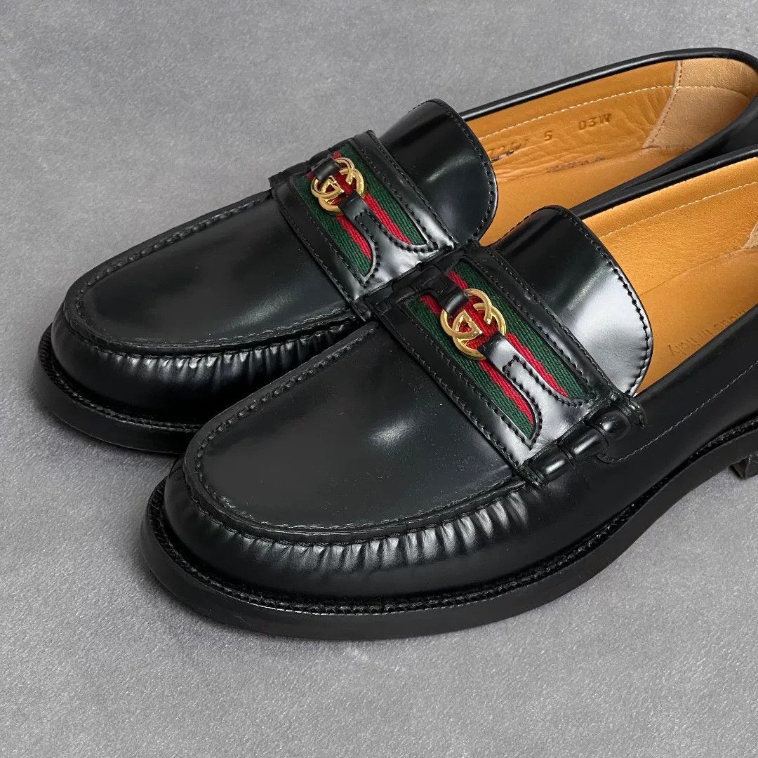 Gucci Gucci Retro Black Lowtop Sneakers 6 Men Size US 6 / EU 39 - 3 Thumbnail