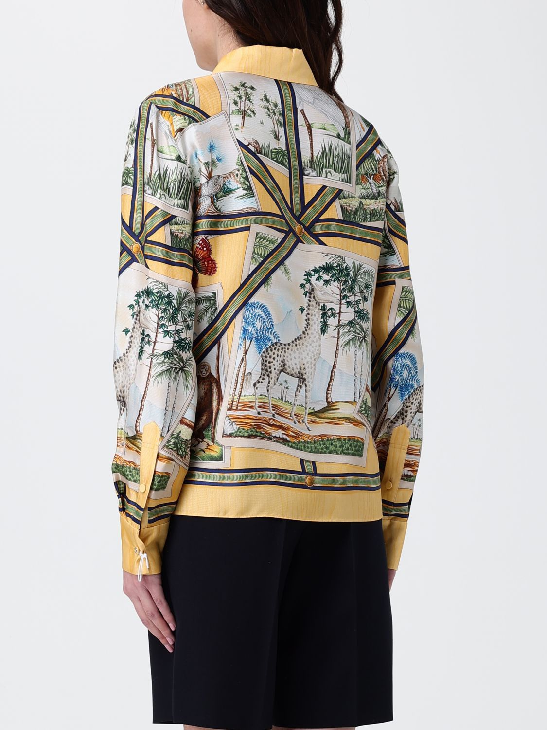 Gucci Gucci Shirt Woman Yellow Size L / US 10 / IT 46 - 3 Thumbnail