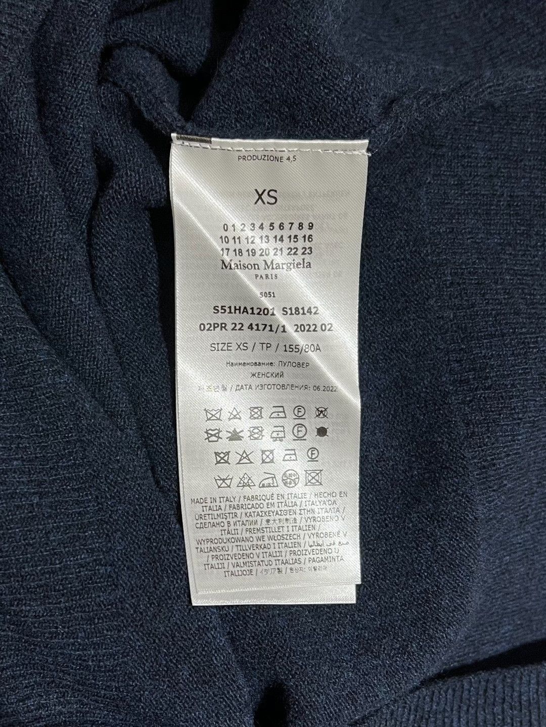 Maison Margiela Maison Margiela Wool Blue Vest M Women Size M / US 6-8 / IT 42-44 - 7 Thumbnail