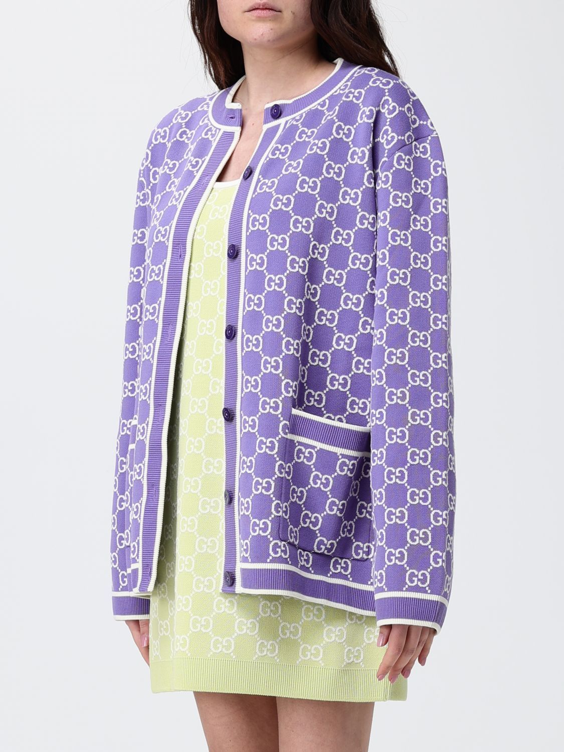 Gucci Gucci Sweater Woman Violet Size S / US 4 / IT 40 - 4 Thumbnail