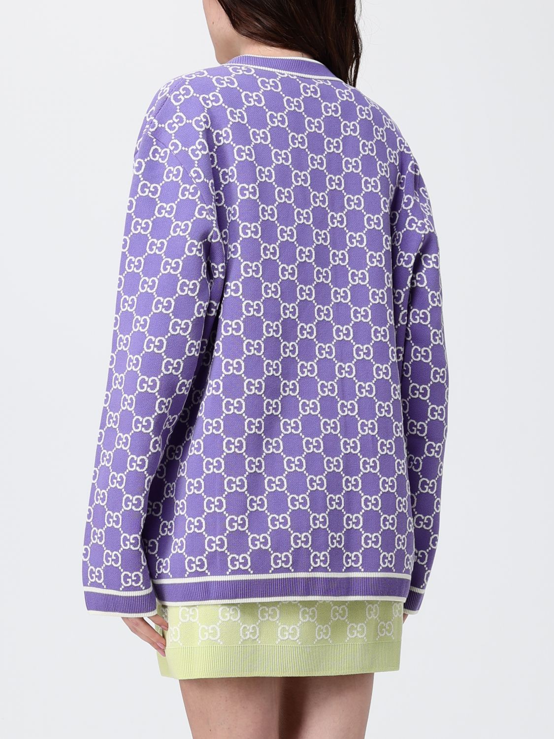 Gucci Gucci Sweater Woman Violet Size S / US 4 / IT 40 - 3 Thumbnail