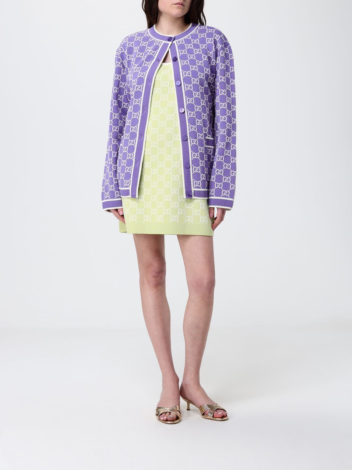 Gucci Gucci Sweater Woman Violet Size S / US 4 / IT 40 - 2 Thumbnail