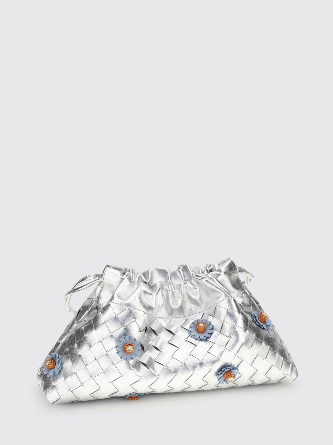 Bottega Veneta Bottega Veneta Mini Bag Woman Silver Size ONE SIZE - 2 Thumbnail