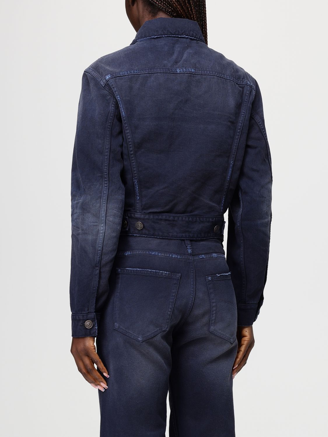 Balenciaga Balenciaga Jacket Woman Navy Size L / US 10 / IT 46 - 3 Thumbnail