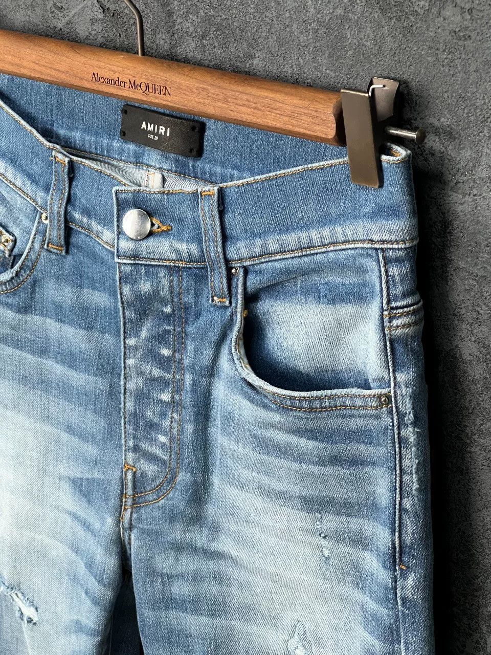 Amiri Amiri Retro Denim Casual Pants 30 Men Size US 30 / EU 46 - 4 Thumbnail