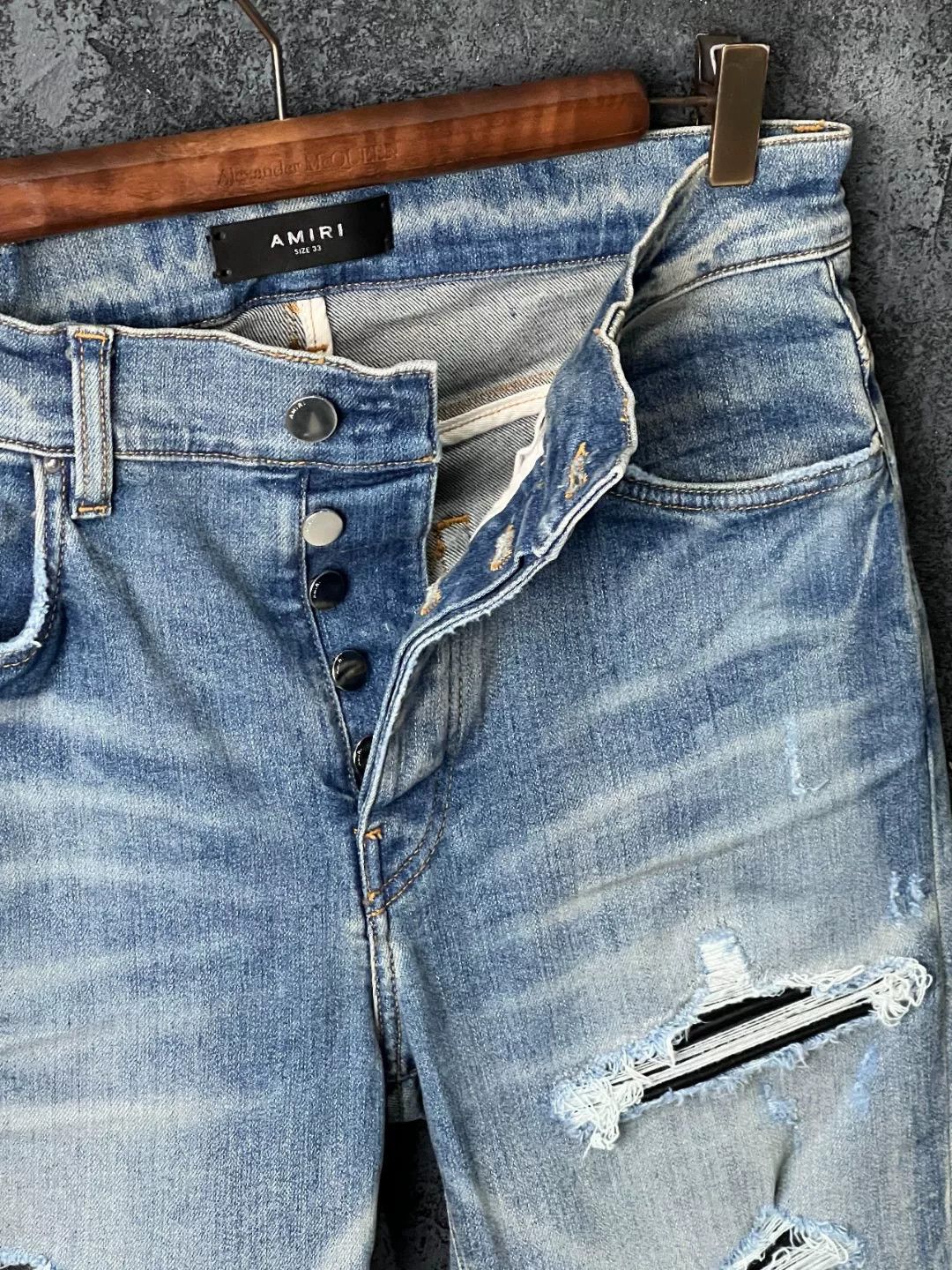 Amiri Amiri Denim Blue Casual Pants 32 Men Size US 32 / EU 48 - 4 Thumbnail