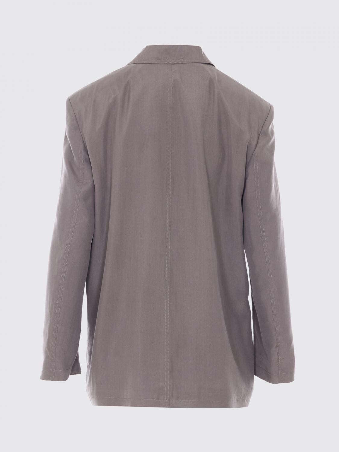 Saint Laurent Paris Saint Laurent Jacket Woman Grey Size S / US 4 / IT 40 - 3 Thumbnail
