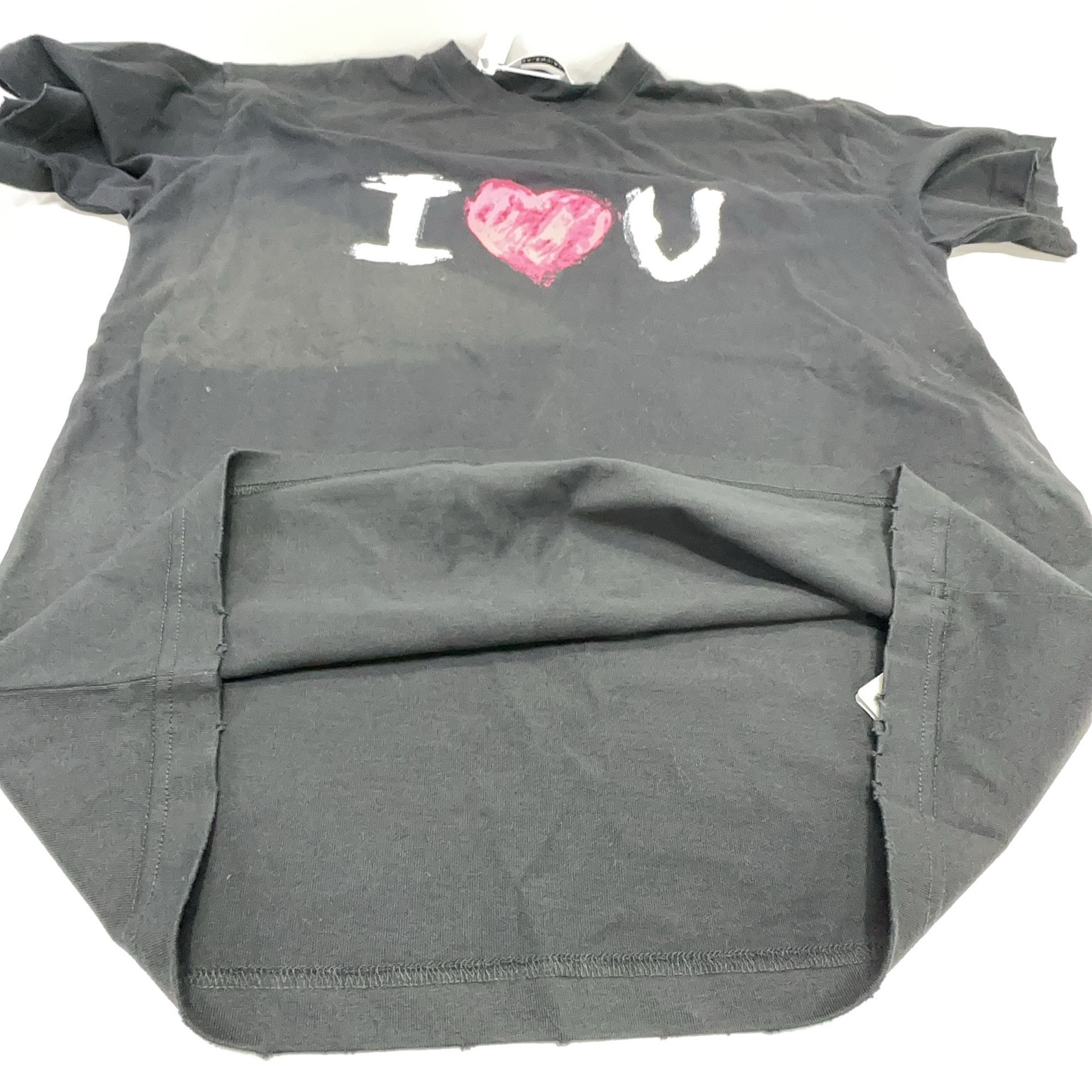 Balenciaga Balenciaga I Love U Print T-Shirt Size S Size US S / EU 44-46 / 1 - 10 Thumbnail