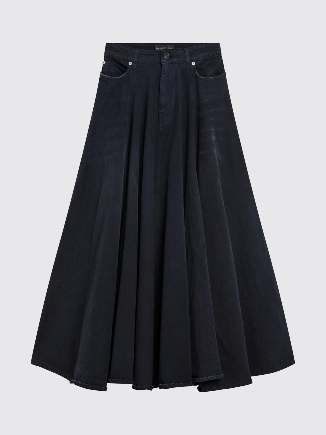 Balenciaga Balenciaga Skirt Woman Navy Size 27" / US 4 / IT 40 - 2 Thumbnail