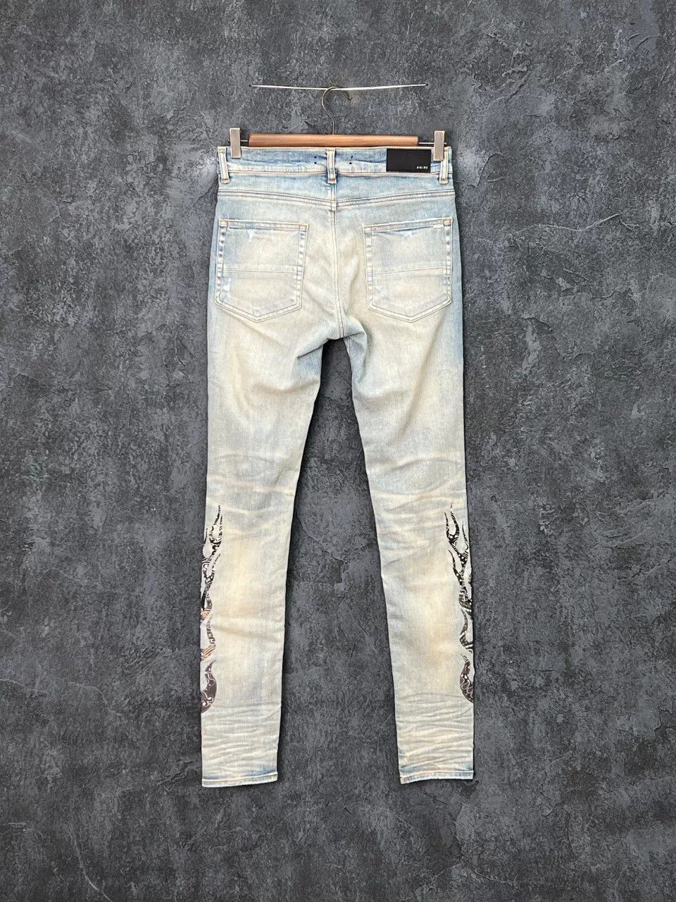 Amiri Amiri Denim Blue Casual Pants 30 Men Size US 30 / EU 46 - 2 Thumbnail