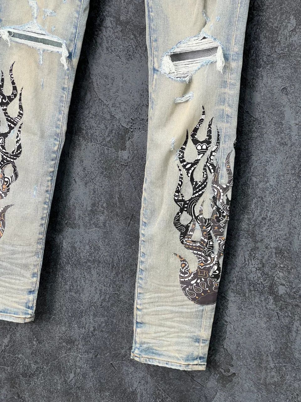 Amiri Amiri Denim Blue Casual Pants 30 Men Size US 30 / EU 46 - 7 Thumbnail