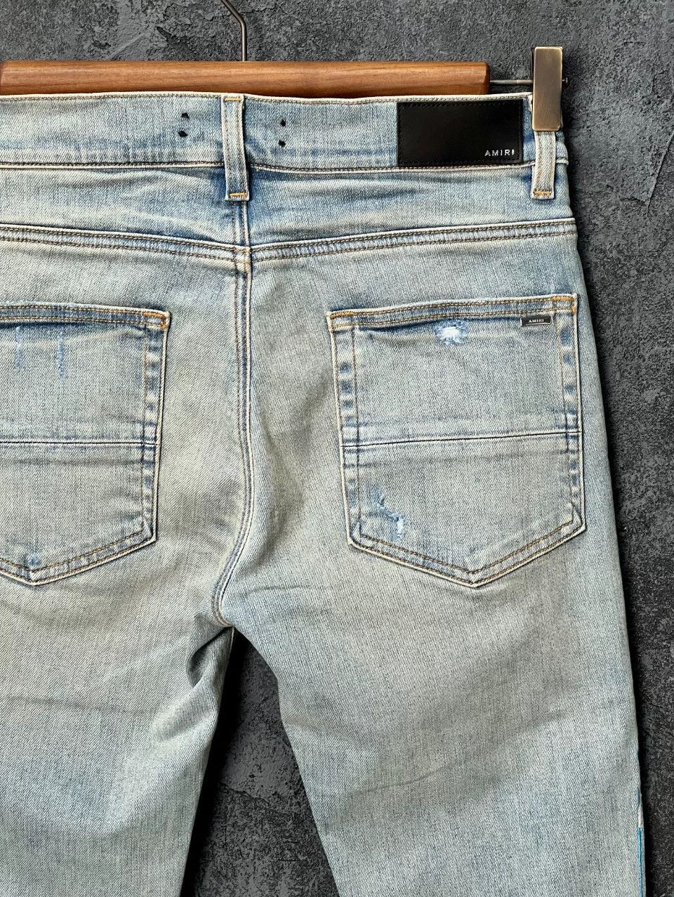 Amiri Amiri Denim Embroidered Casual Pants 32 Men Size US 32 / EU 48 - 6 Thumbnail