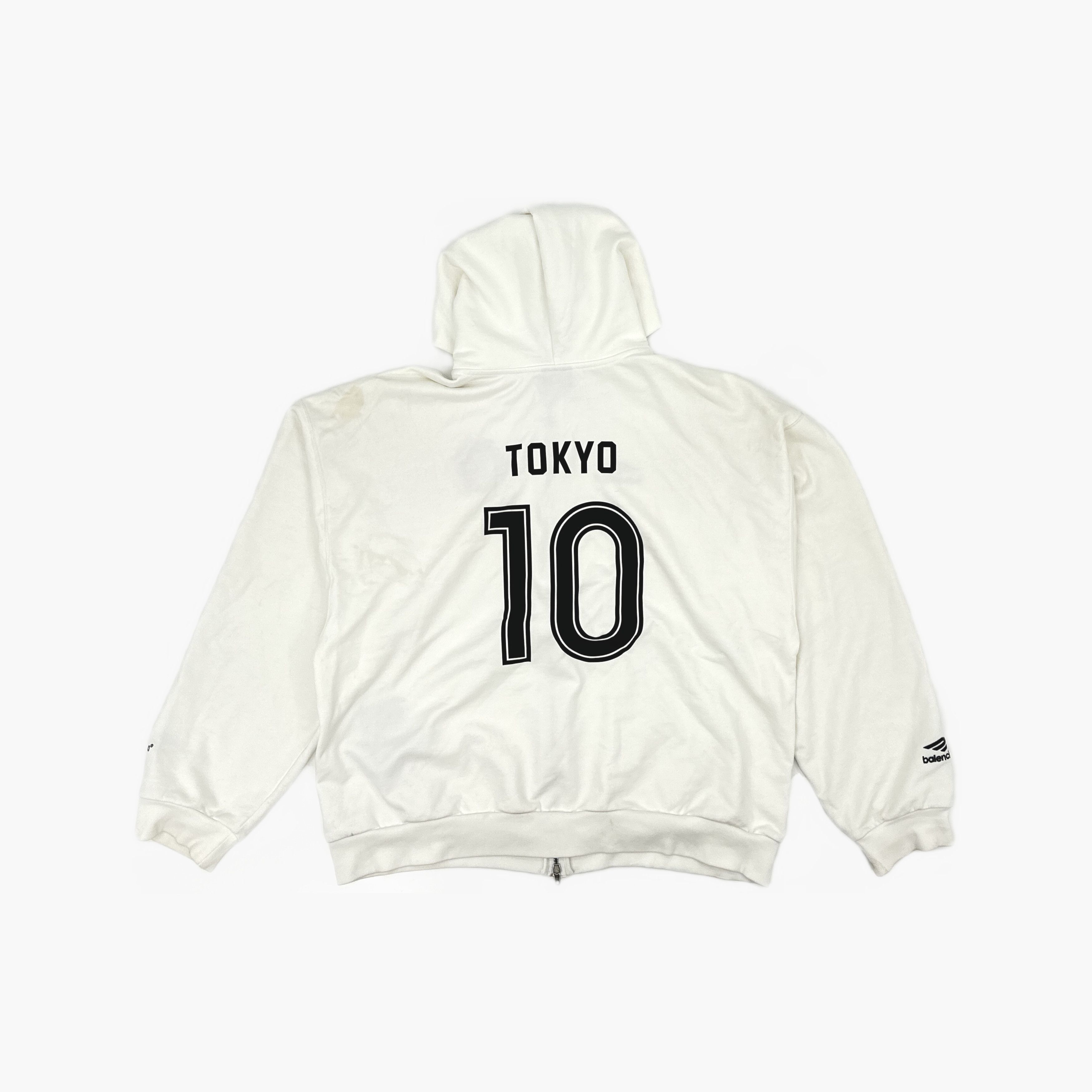 Balenciaga Balenciaga Tokyo Soccer Zip-up Hoodie L Size US L / EU 52-54 / 3 - 3 Thumbnail
