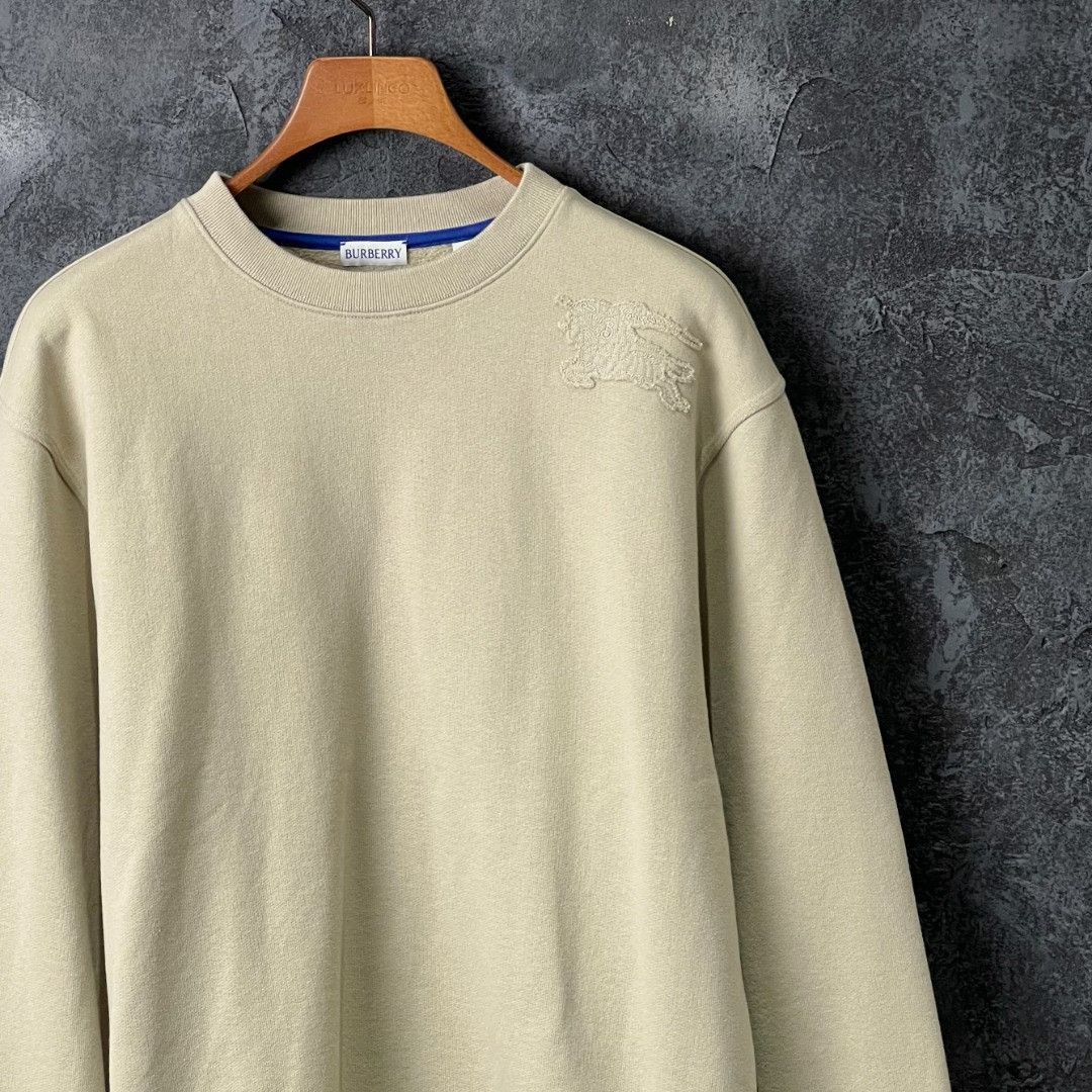 Burberry Burberry Cotton Beige Hoodie m Men Size US M / EU 48-50 / 2 - 3 Thumbnail