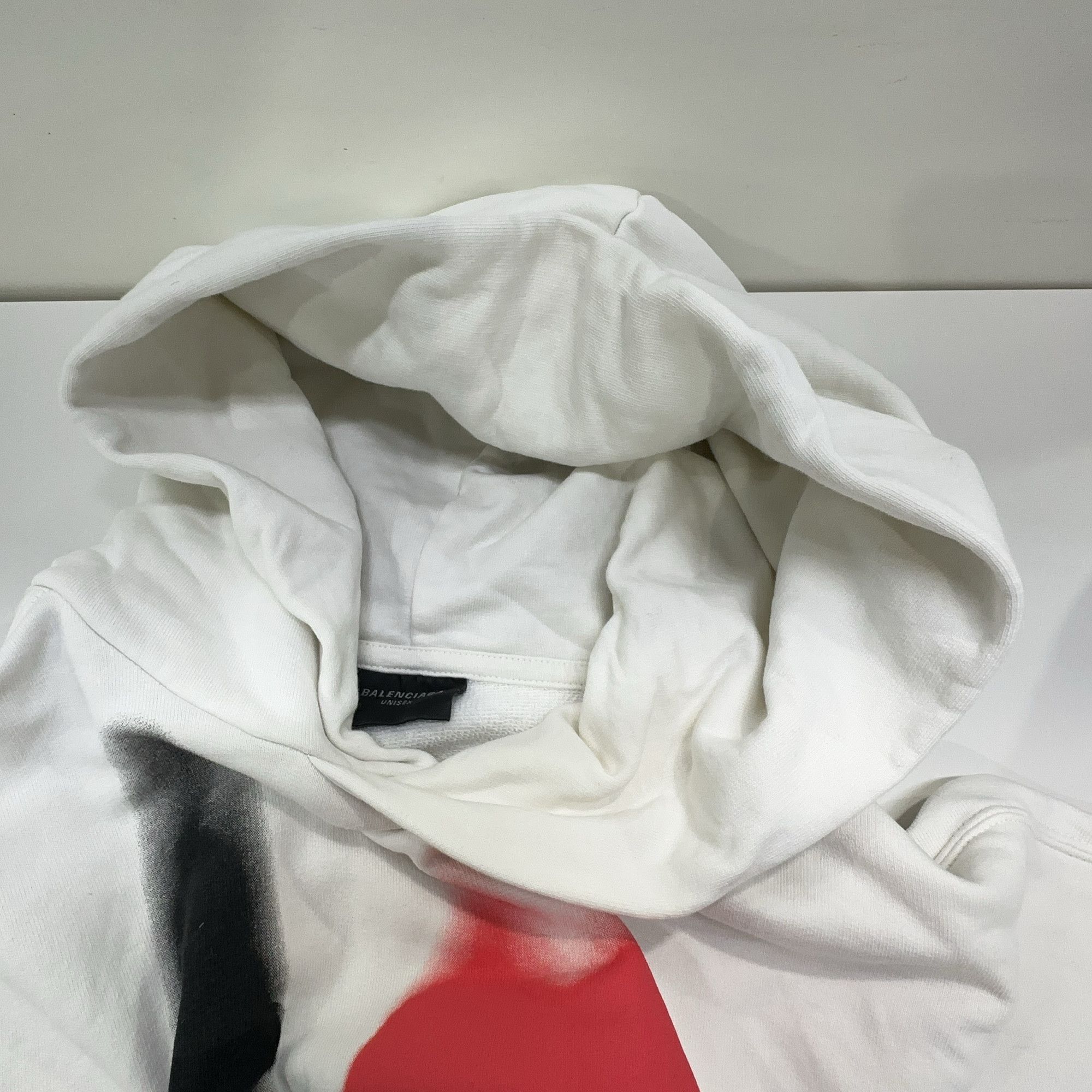 Balenciaga Balenciaga I Love Heart Spray Hoodie XS Size US XS / EU 42 / 0 - 11 Thumbnail